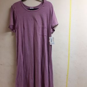 Purple T-Shirt Dress